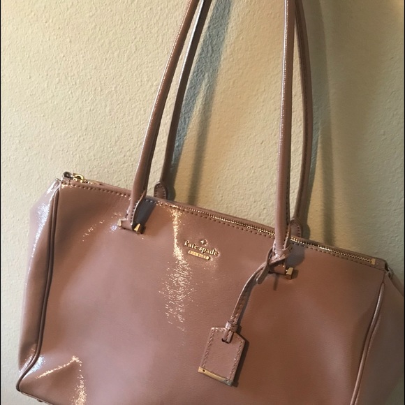 SOLD - Mauve Pink Kate Spade Bag - Picture 2 of 7
